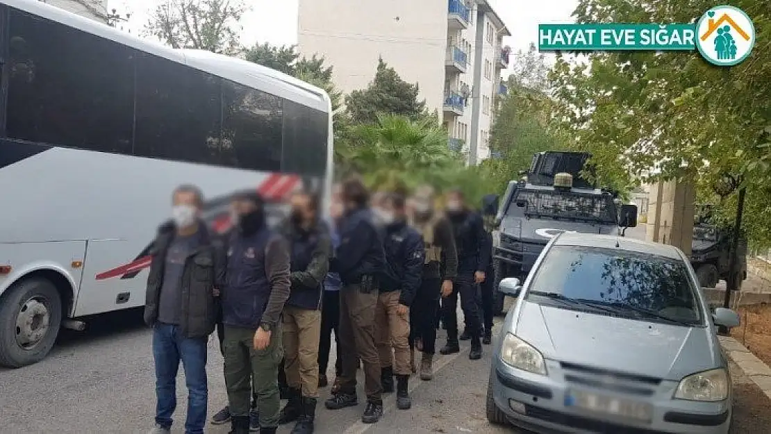 Şırnak'ta terör örgütü PKK/KCK operasyonu 11 gözaltı