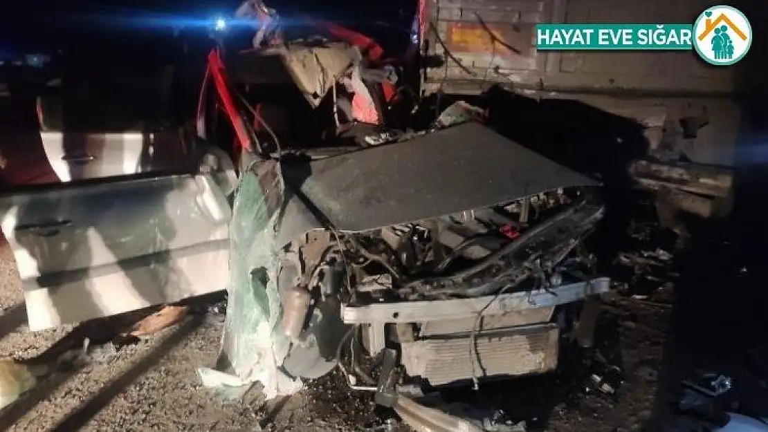 Şırnak'ta trafik kazası: 1 polis hayatını kaybetti