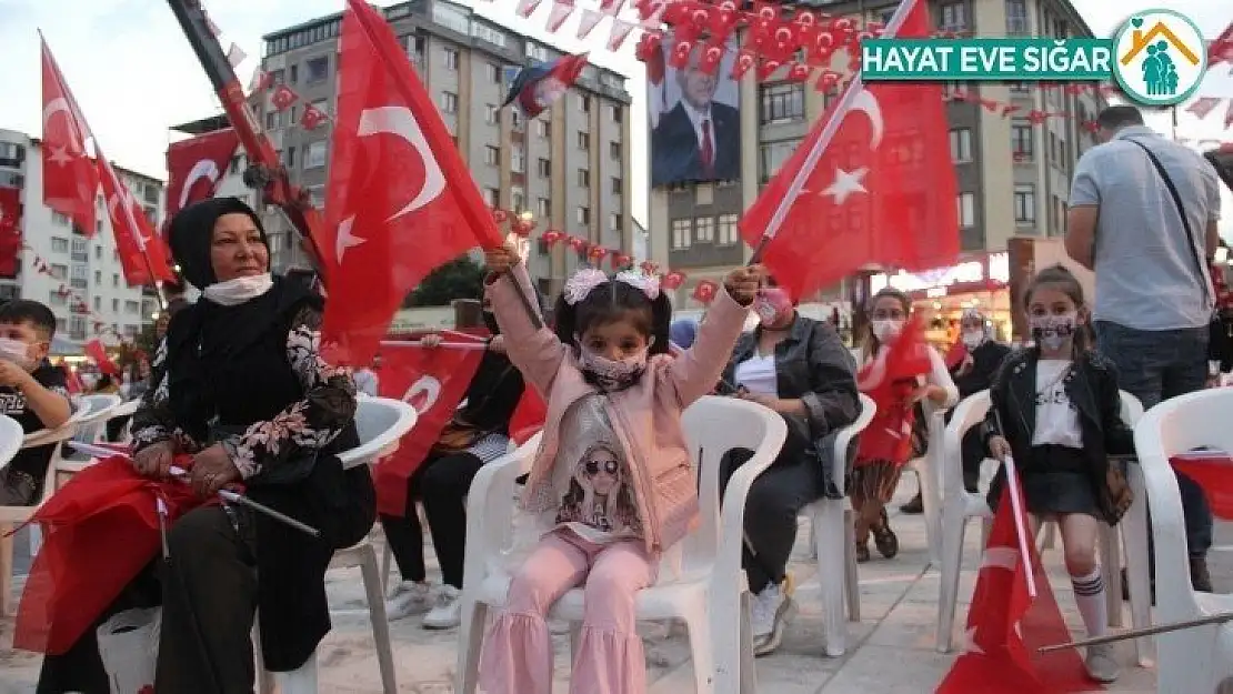 Sivas'ta 15 Temmuz Milli Birlik ve Demokrasi Günü programı