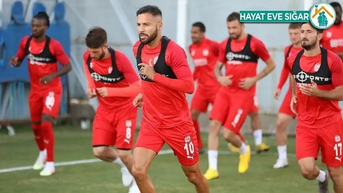 Sivasspor'da Kayserispor maçı hazırlıkları yeniden başladı