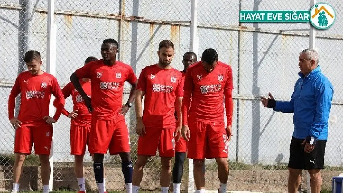 Sivasspor'da Maccabi Tel-Aviv maçının hazırlıkları başladı