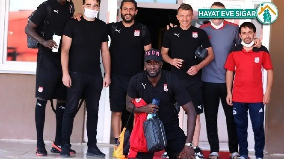 Sivasspor, Erzurum'a gitti