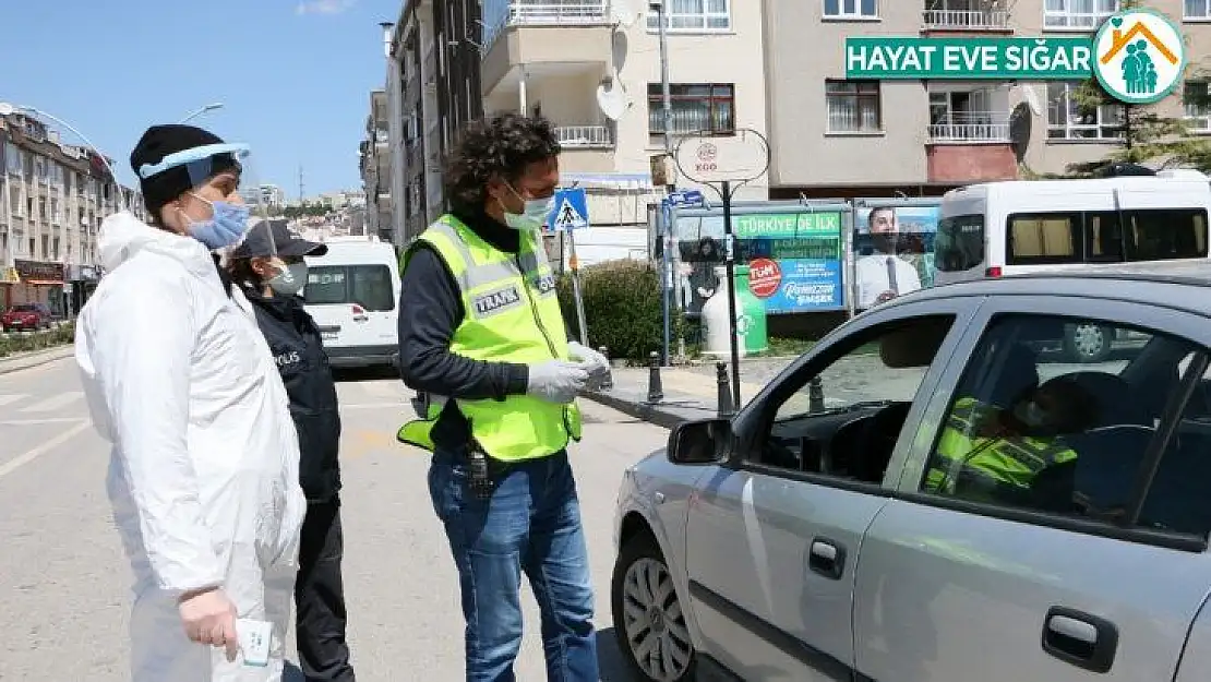 Sokağa çıkma kısıtlamasının 2. haftası Gölbaşı'nda sorunsuz geçiyor