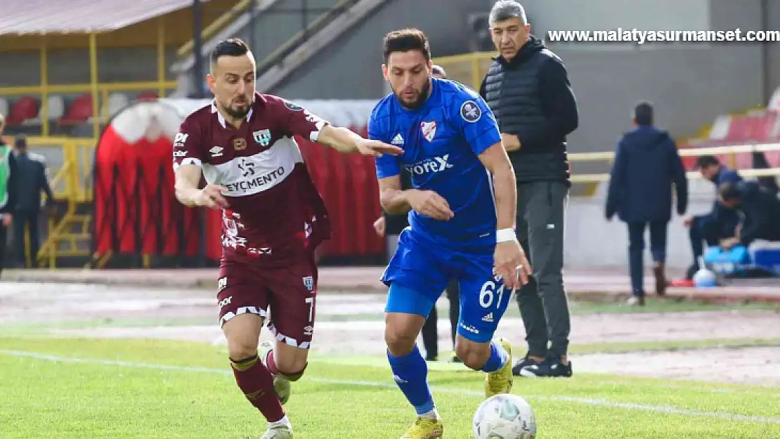 Spor Toto 1. Lig: Boluspor: 2 - Bandırmaspor: 2