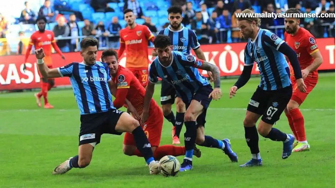 Spor Toto Süper Lig: Adana Demirspor: 1 - Kayserispor: 1