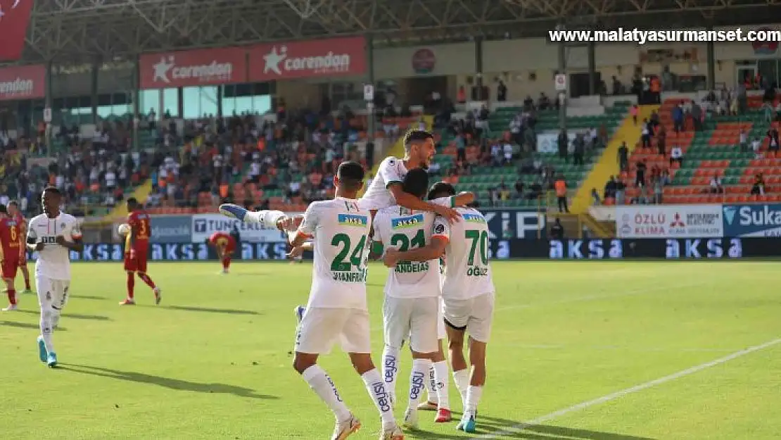 Spor Toto Süper Lig: Aytemiz Alanyaspor: 2 - Yeni Malatyaspor: 1