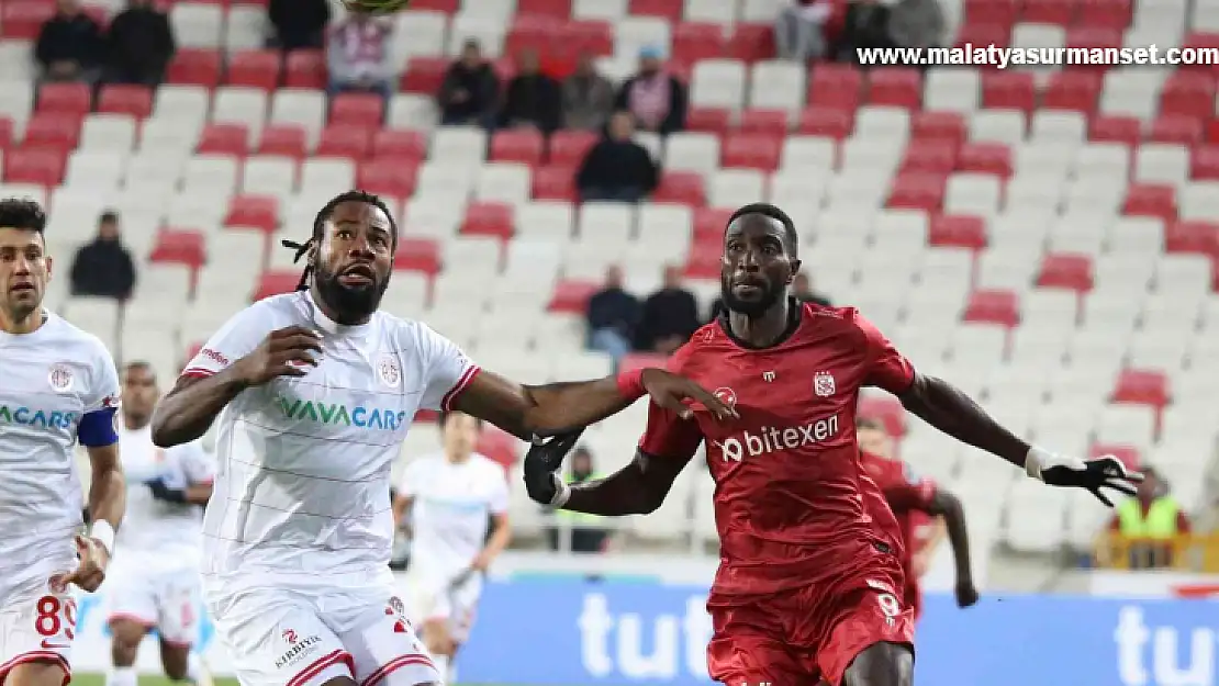 Spor Toto Süper Lig: DG Sivasspor: 0 - Antalyaspor: 2