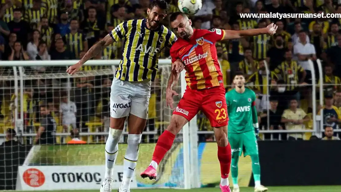 Spor Toto Süper Lig: Fenerbahçe: 2 - Kayserispor: 0