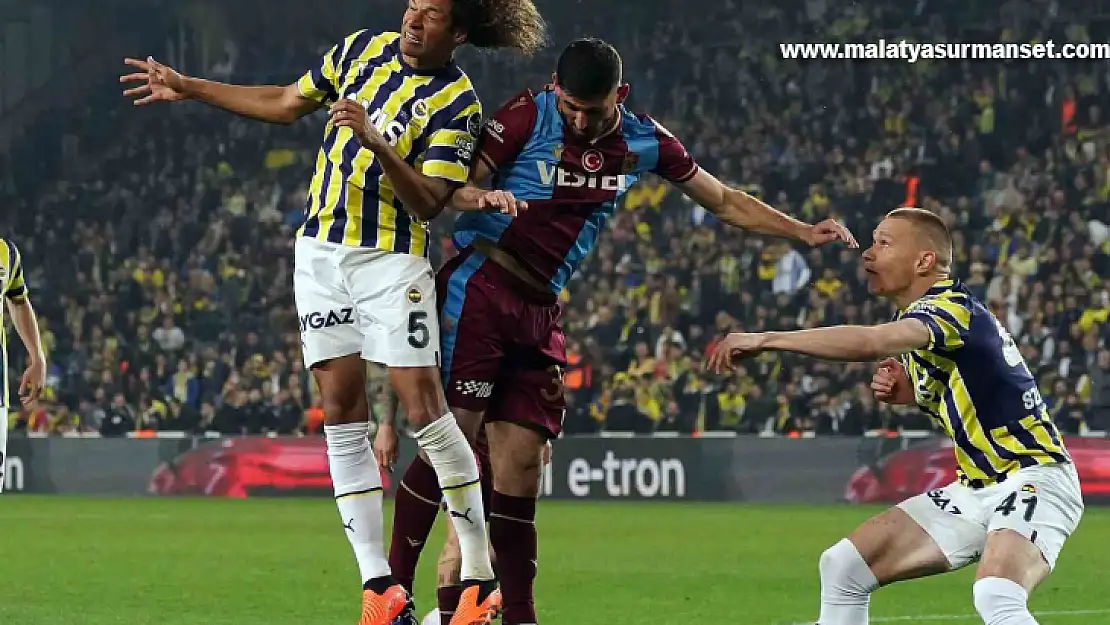 Spor Toto Süper Lig: Fenerbahçe: 3 - Trabzonspor: 1