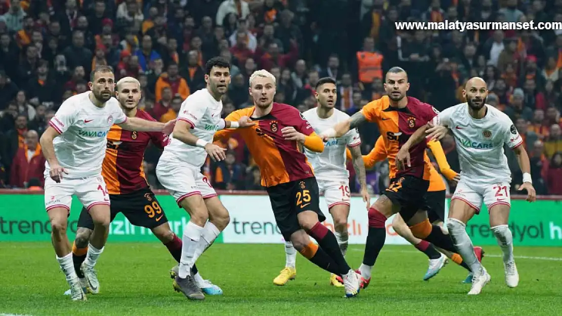 Spor Toto Süper Lig: Galatasaray: 2 - Antalyaspor: 1