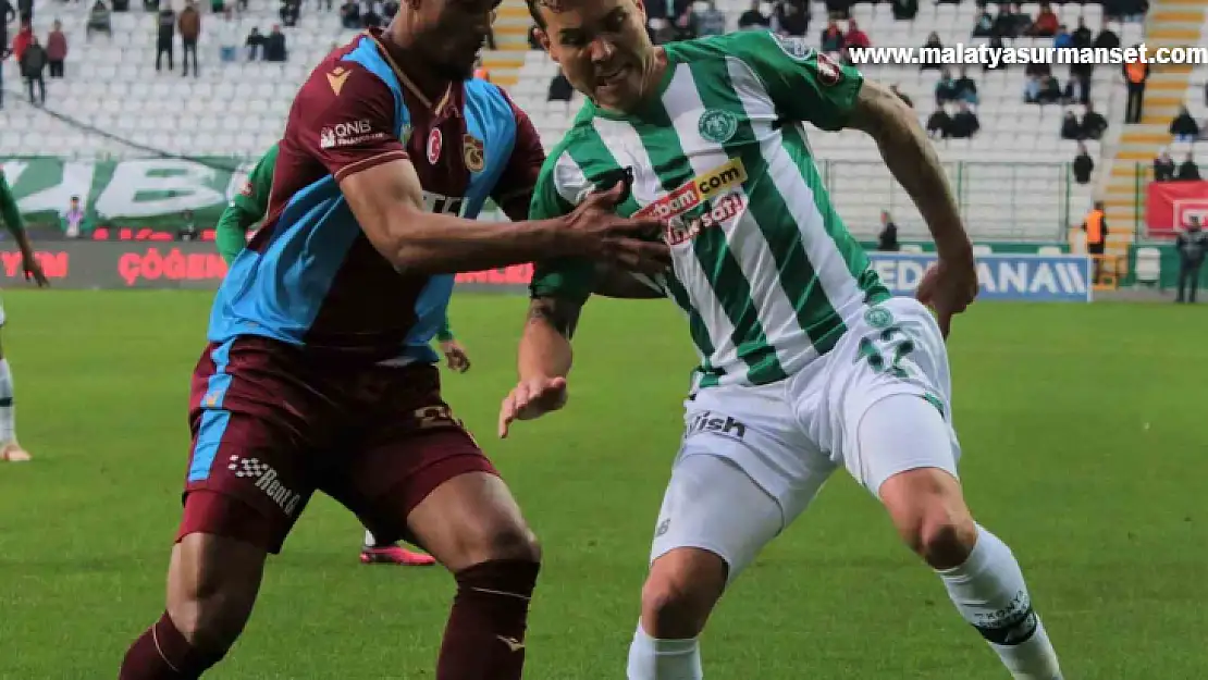 Spor Toto Süper Lig: Konyaspor: 2 - Trabzonspor: 1