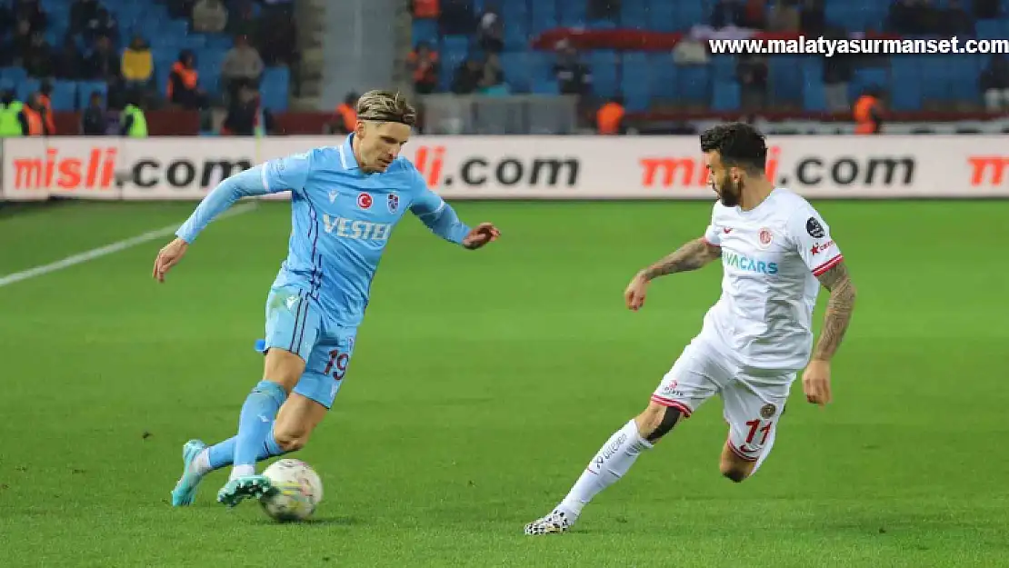 Spor Toto Süper Lig: Trabzonspor: 2 - FTA Antalyaspor: 0