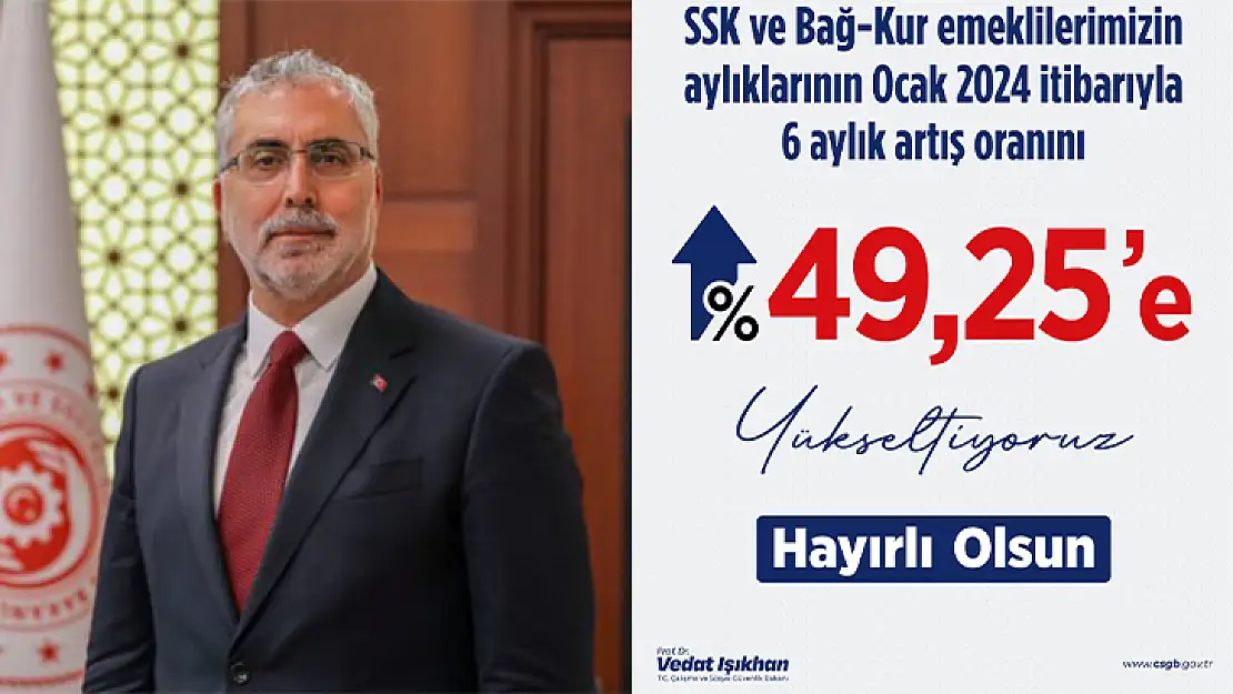 SSK ve BAĞ-KUR emeklilerine müjde! Maaşlar arttırıldı