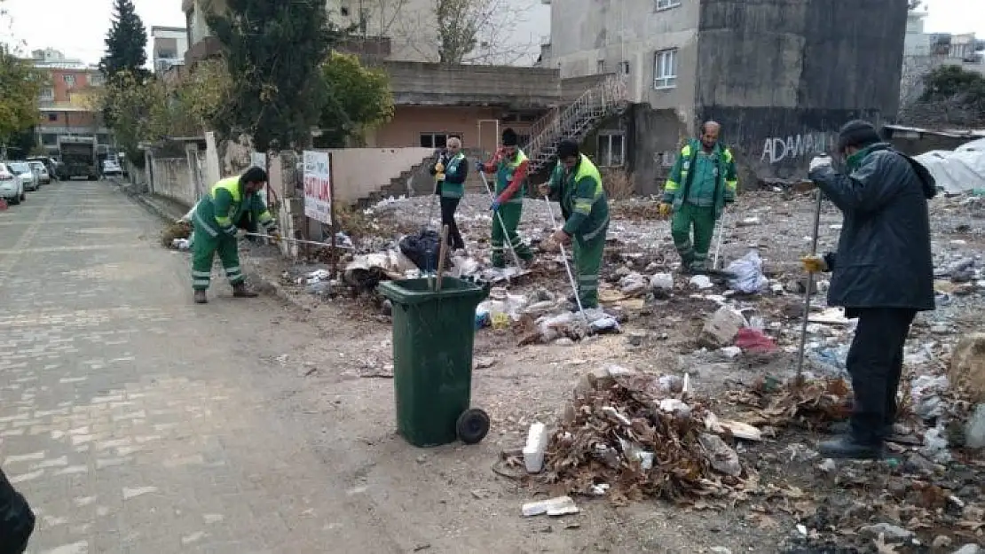 Sümerevler Mahallesinde temizlik seferberliği