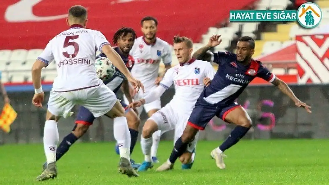 Süper Lig: Antalyaspor 1 - Trabzonspor: 1