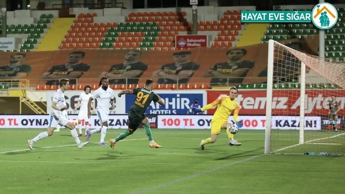 Süper Lig: Aytemiz Alanyaspor: 2  BB Erzurumspor: 3