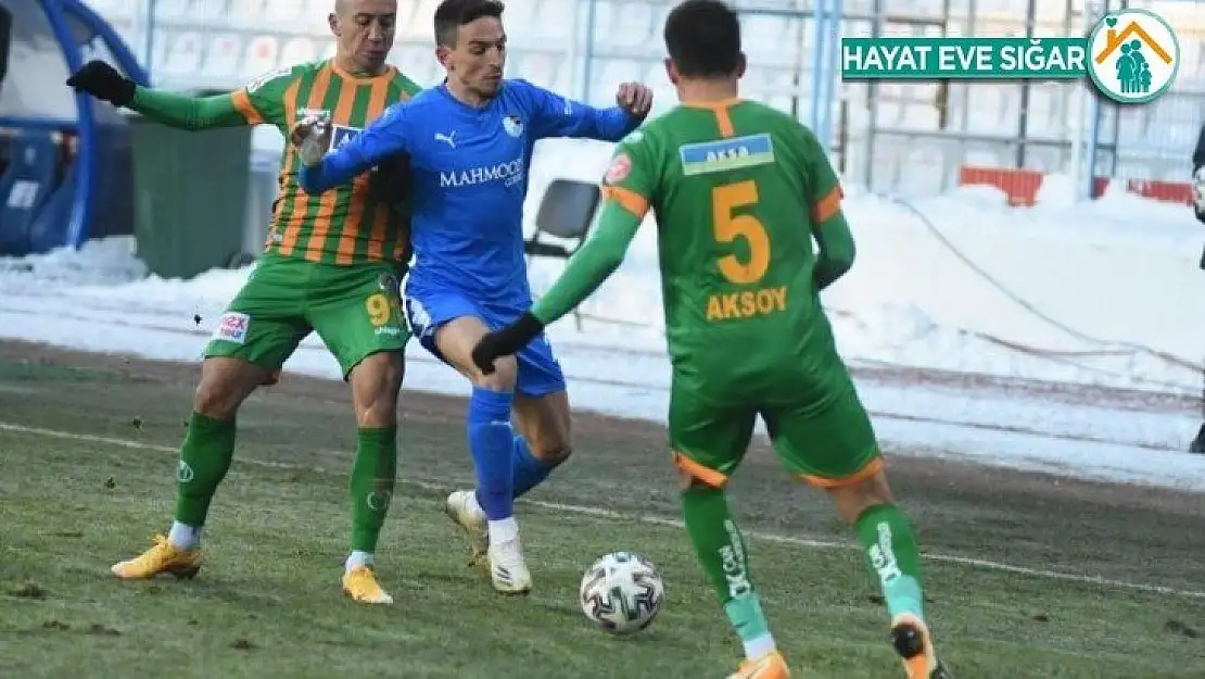 Süper Lig: BB Erzurumspor: 1 - Alanyaspor: 1