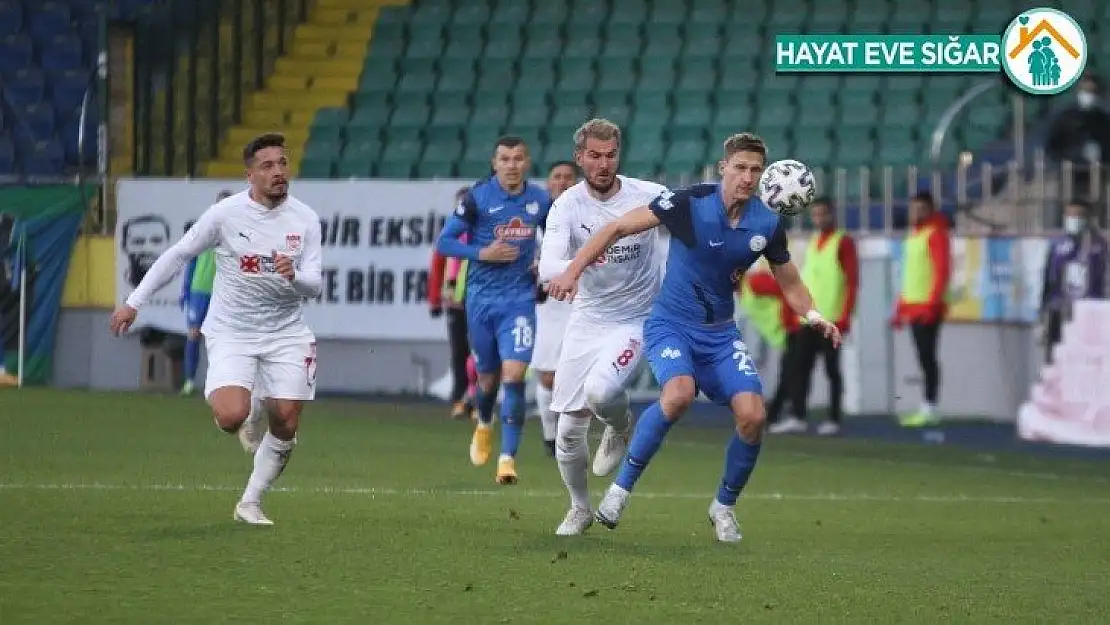 Süper Lig: Çaykur Rizespor: 0 - Demir Gurup Sivasspor: 0