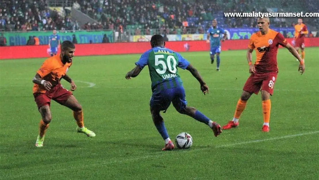 Süper Lig: Çaykur Rizespor: 2 - Galatasaray: 3