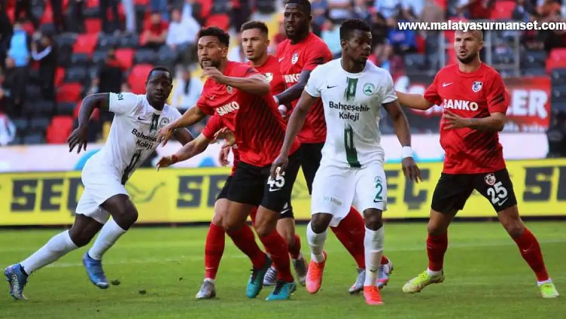 Süper Lig: Gaziantep FK: 0 - Giresunspor: 0 (İlk yarı)