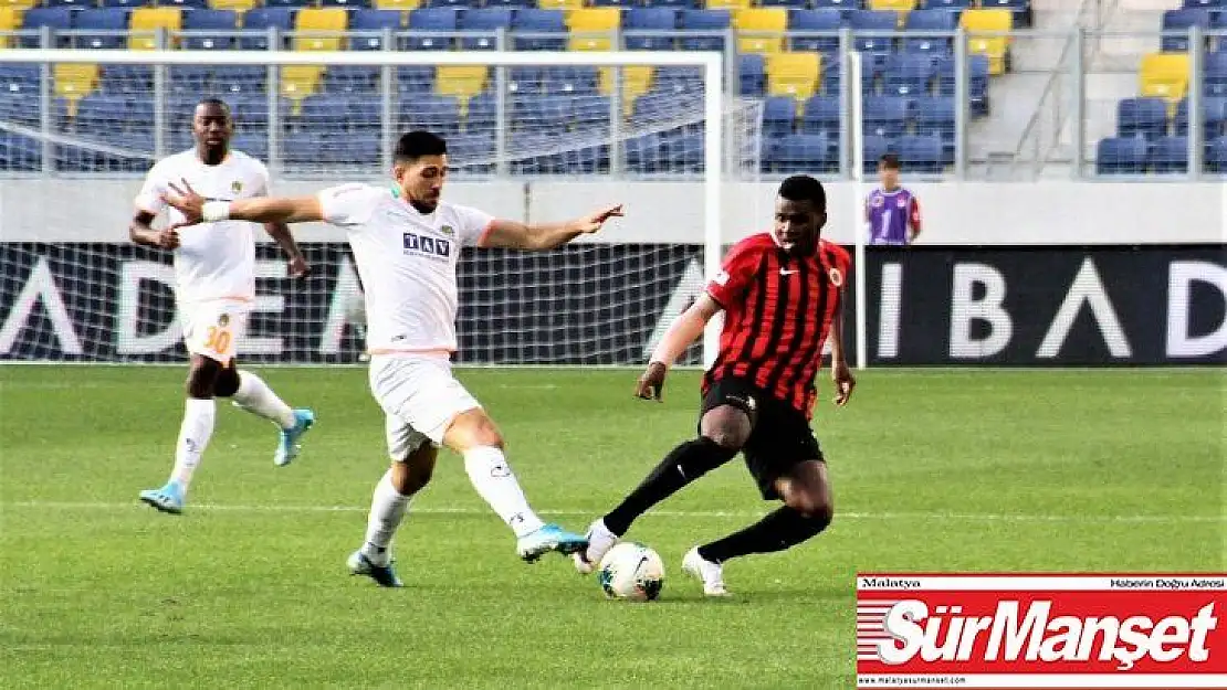 Süper Lig: Gençlerbirliği: 1 - Aytemiz Alanyaspor: 0 (İlk yarı)