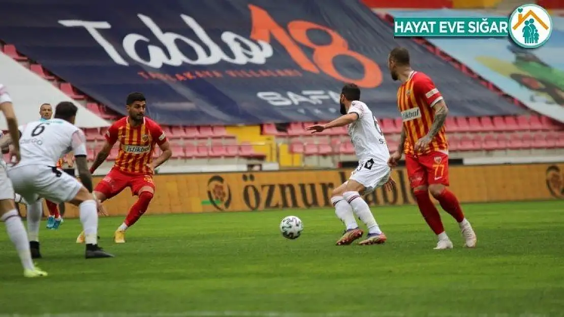 Süper Lig: Hes Kablo Kayserispor: 2 - Gençlerbirliği SK: 2