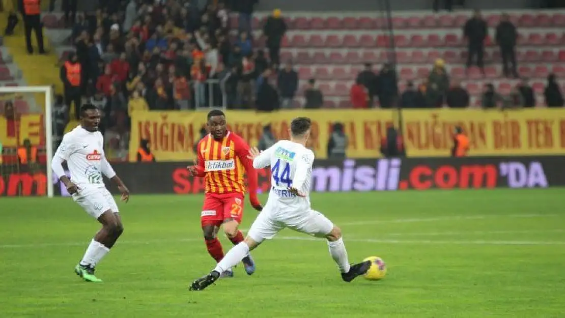 Süper Lig  İ.M. Kayserispo  1  Çaykur Rizespor  0 