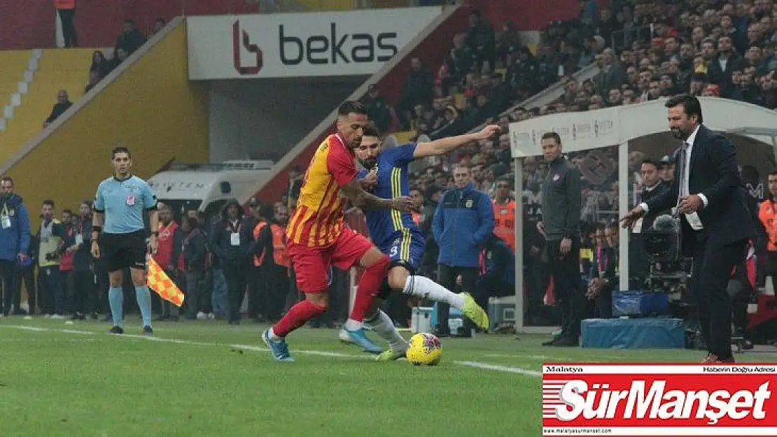 Süper Lig: İ.M. Kayserispor 1  Fenerbahçe 0