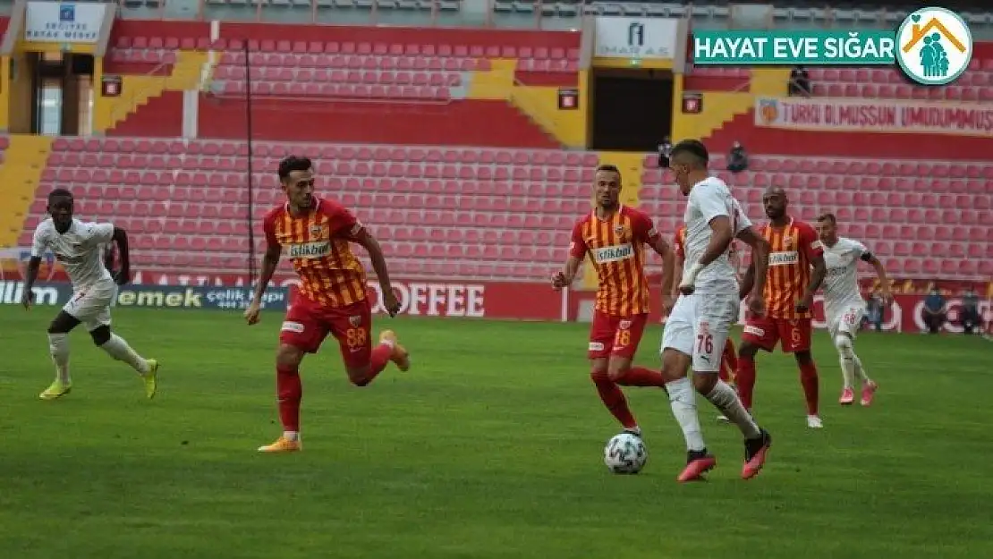 Süper Lig: Kayserispor: 1 - Sivasspor: 3