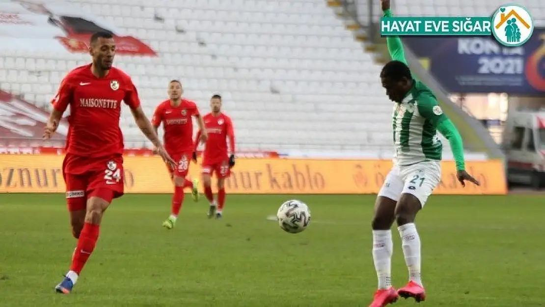 Süper Lig: Konyaspor: 0 - Gaziantep FK: 0