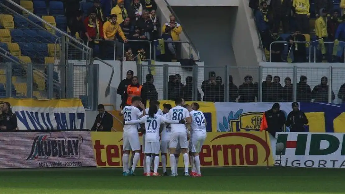 Süper Lig: MKE Ankaragücü: 0 - Kasımpaşa: 1 (İlk yarı)