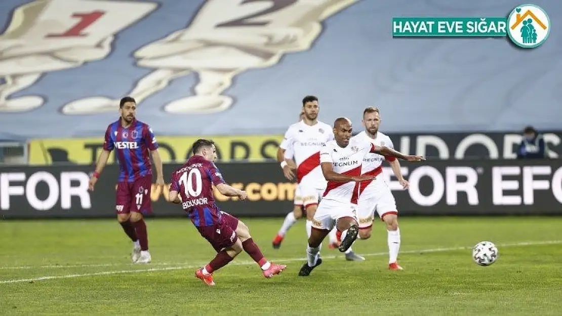 Süper Lig: Trabzonspor: 2  Antalyaspor: 1