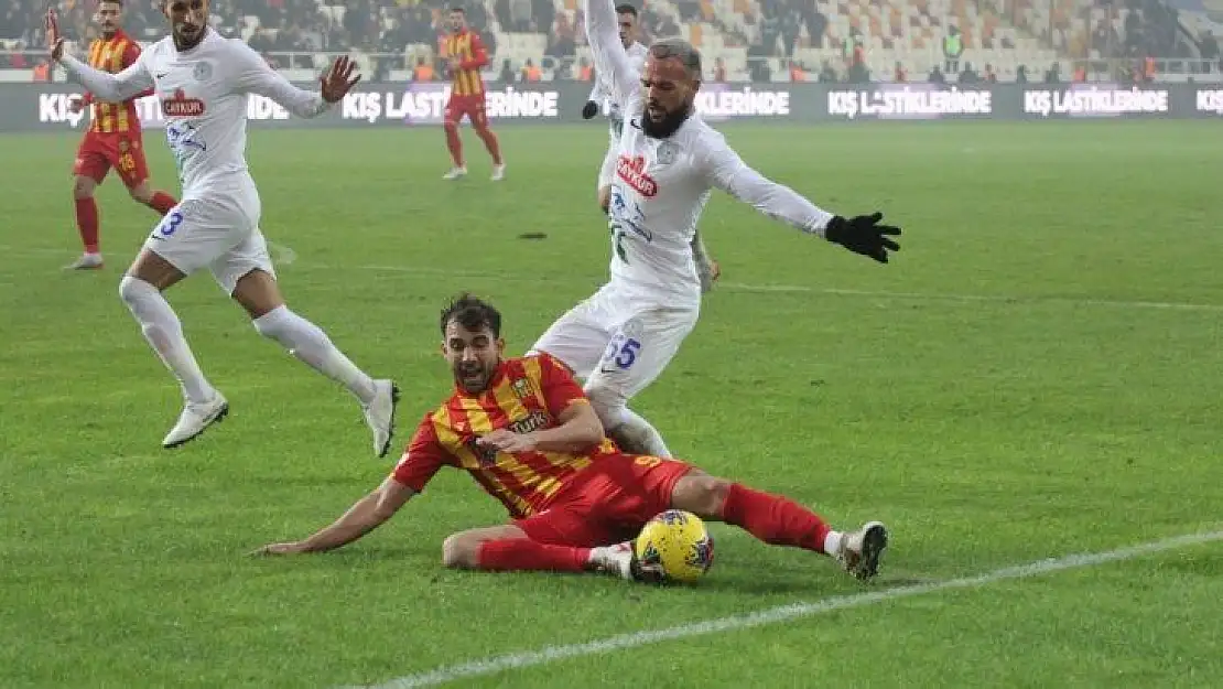Süper Lig: Yeni Malatyaspor: 0 - Çaykur Rizespor: 2 (Maç sonucu)