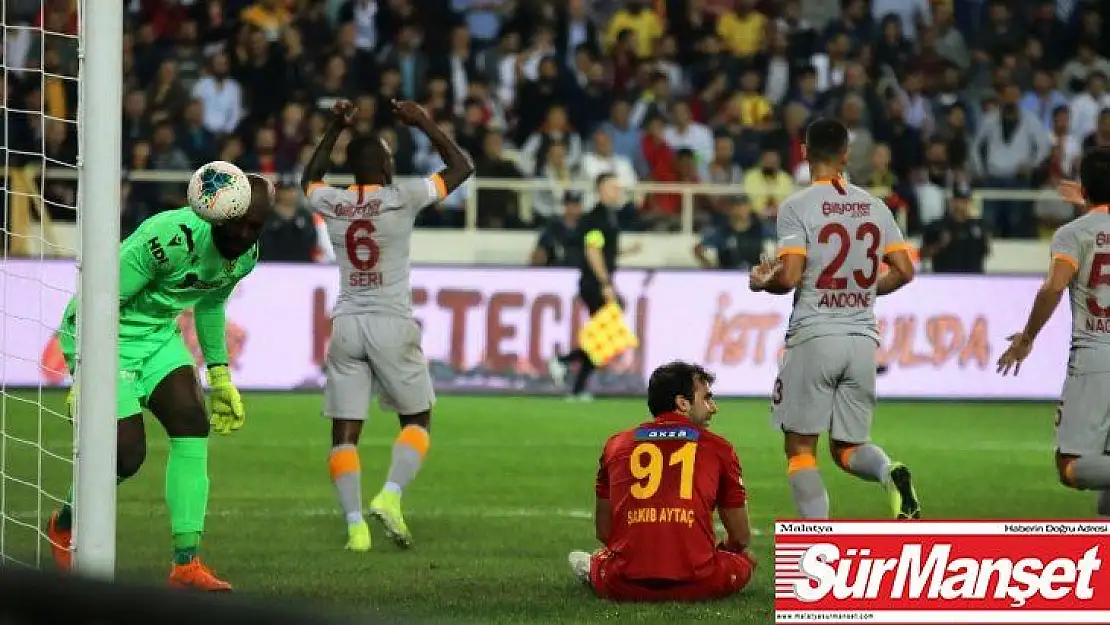 Süper Lig Yeni Malatyaspor 0  Galatasaray 1