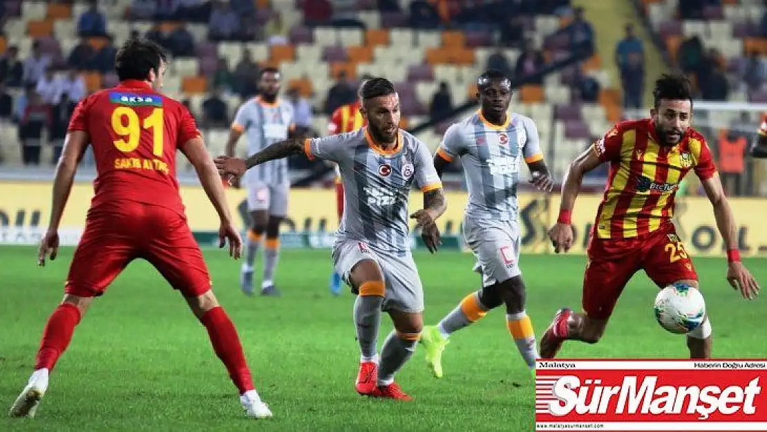 Süper Li: Yeni Malatyaspor 1 Galatasaray 1