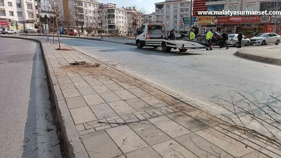 Şüpheli şahısları kovalayan yunus polisleri kaza yaptı: 2 yaralı