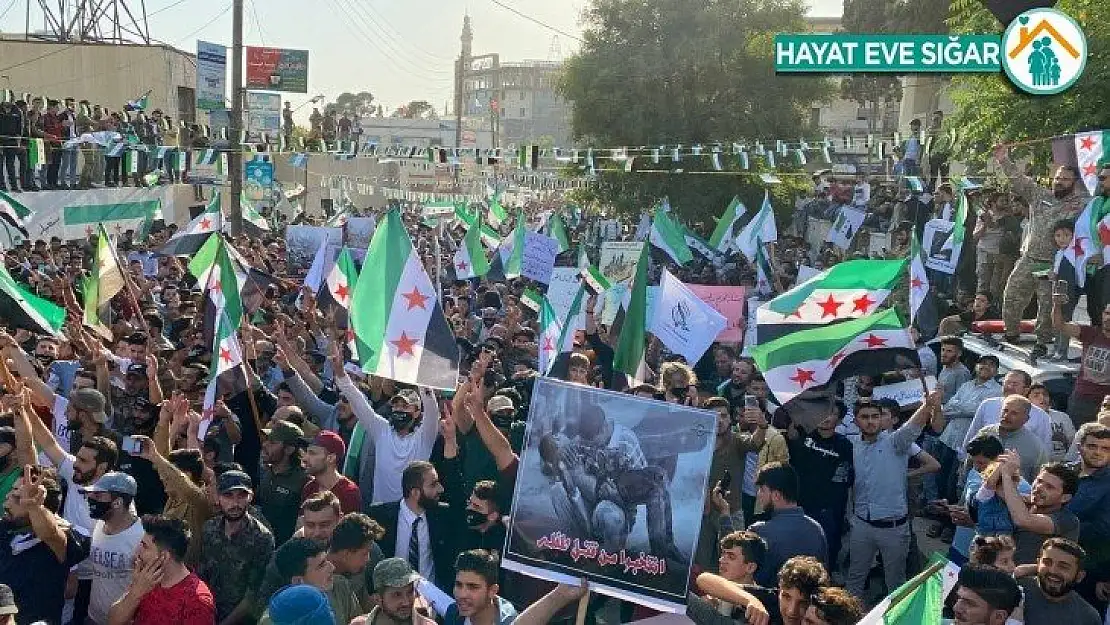 Suriye'de Esad ve seçimler protesto edildi