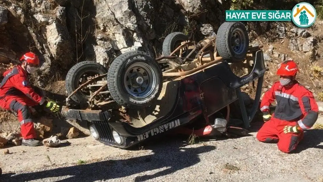 Takla atan cipin altında kalan kişi öldü