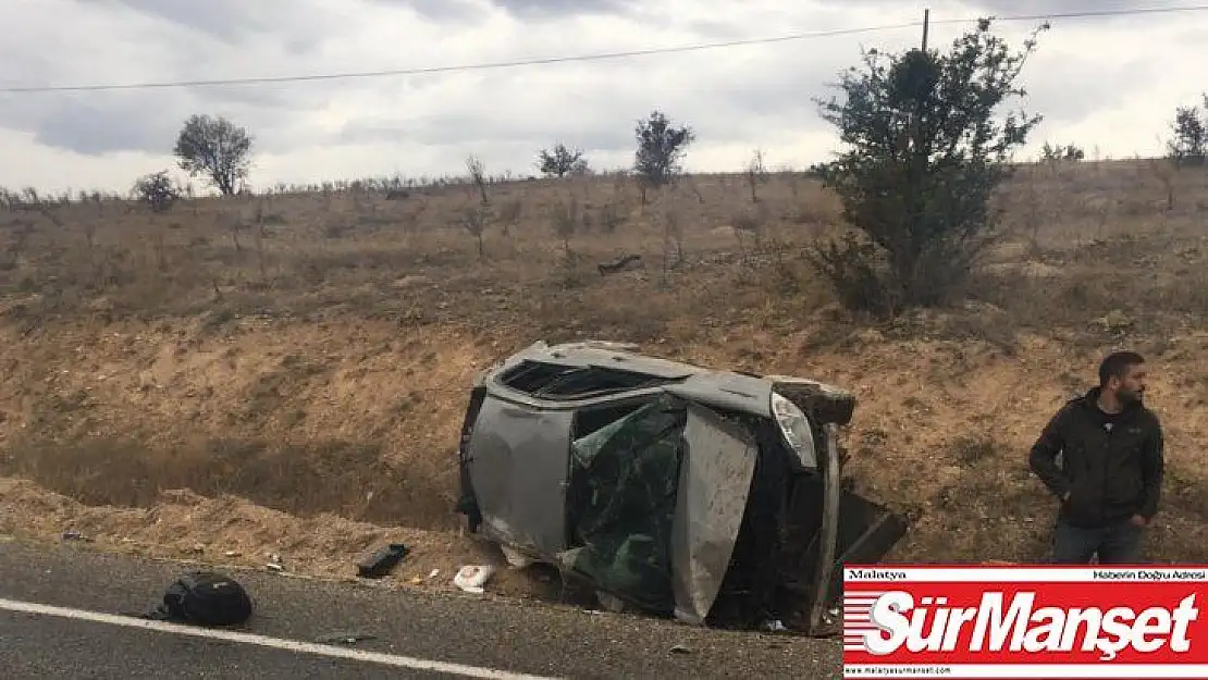Takla atan otomobilden fırlayan genç hayatını kaybetti