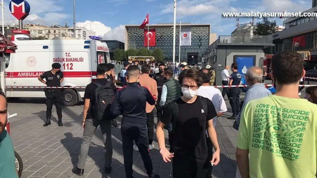 Taksim Metro istasyonunda bir kişi raylara atlayarak intihar etti