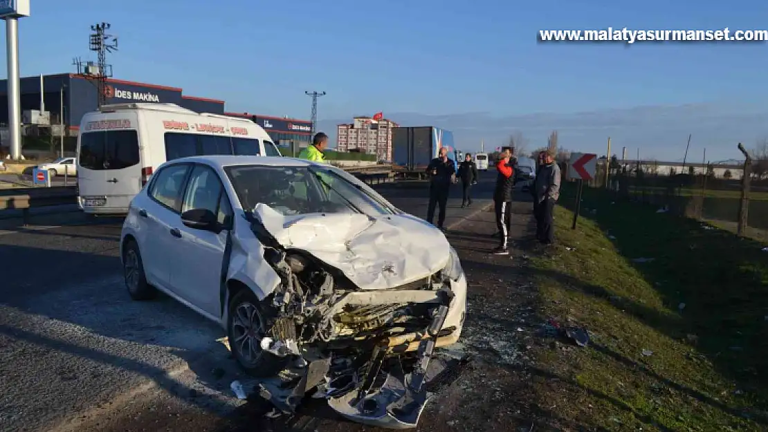 Tekirdağ'da trafik kazası: 2 yaralı