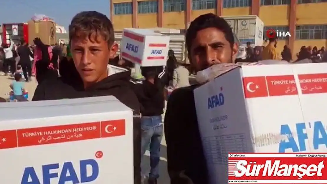 Tel Abyad'dan Türkiye'ye selam