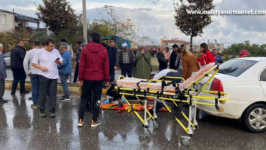 Ters şeritten gidince kazaya sebep oldu: 1 yaralı