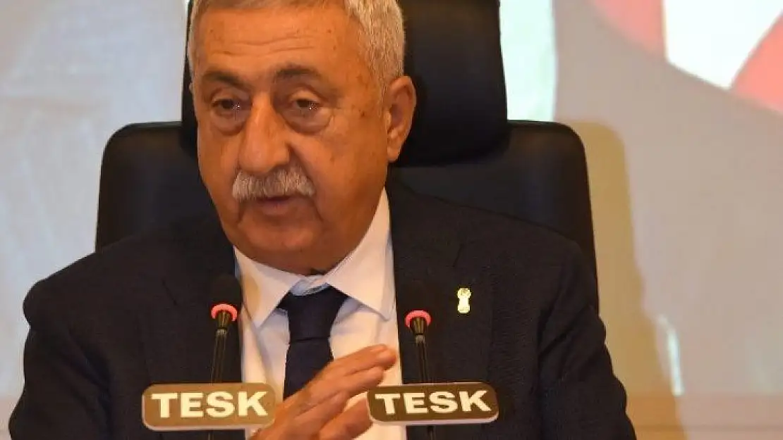 TESK Başkanı Palandöken, 'İdlib'den gelen acı haber yüreğimizi yaktı'
