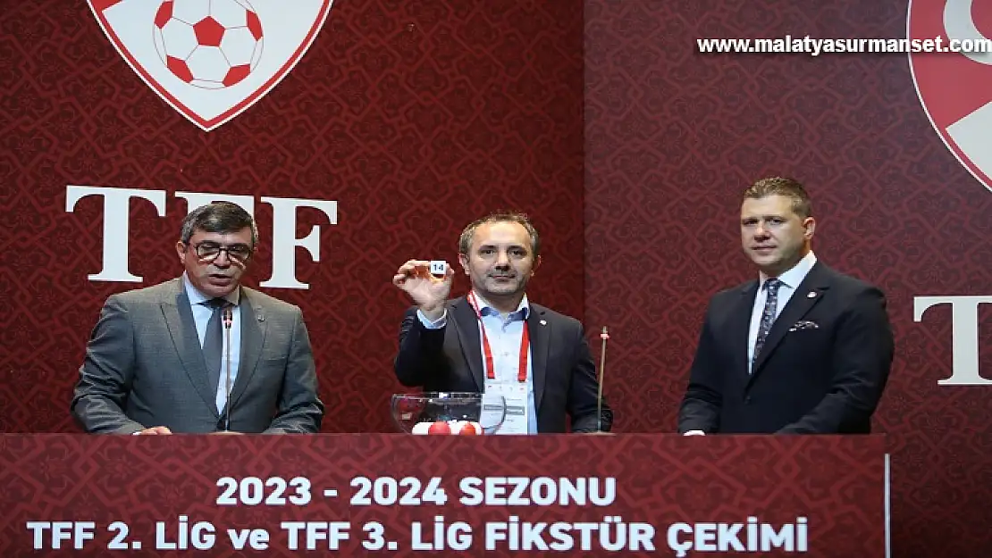 TFF 2. Lig ve TFF 3. Lig 2023-2024 Sezonu Fikstürü Çekildi