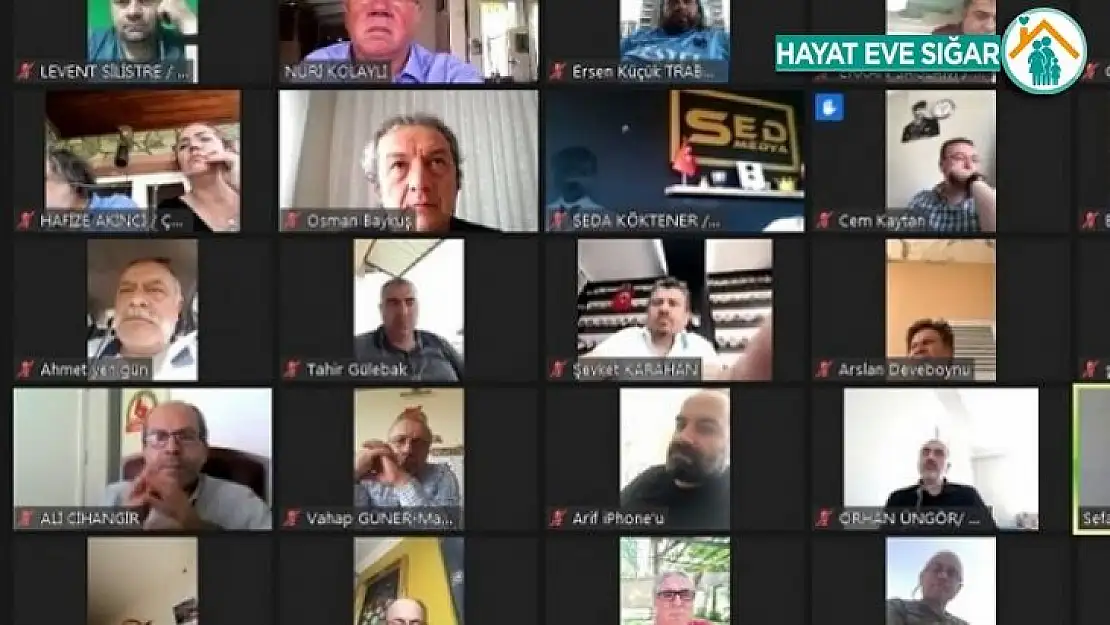 TGK 20. Başkanlar Kurulu Video Konferansta Buluştu
