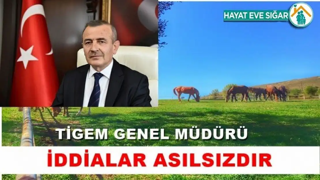 TİGEM Genel Müdürü: İddialar asılsızdır