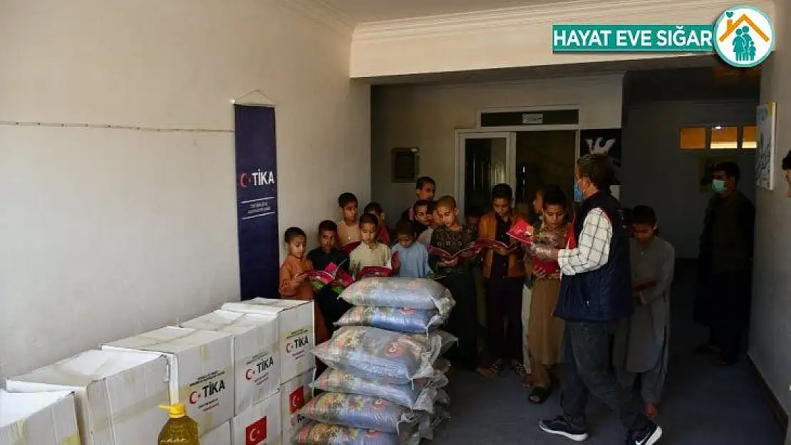 TİKA'dan Afganistan'da ihtiyaç sahibi ailelere 40 ton gıda yardımı