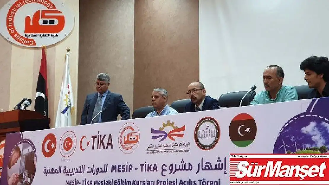 TİKA'dan Libya'da mesleki eğitimi kursları