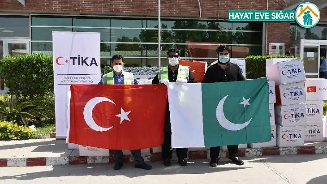 TİKA'dan Pakistan'a Covid-19 ile mücadelede destek